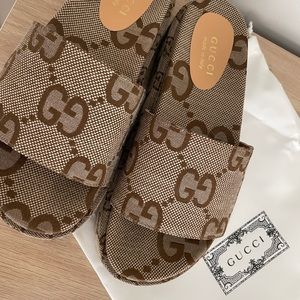 Gucci Platform Sandals Size 38